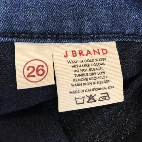 J BRAND JEANS STRETCH LEGGINGS "SEAL" SIZE 26 - Picture 4 of 6